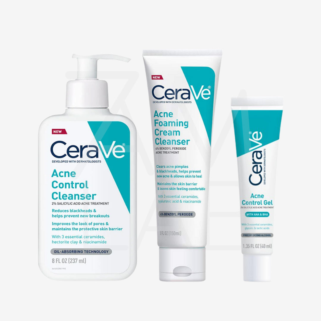 CeraVe Acne Foaming Cream Cleanser, Acne Control Cleanser