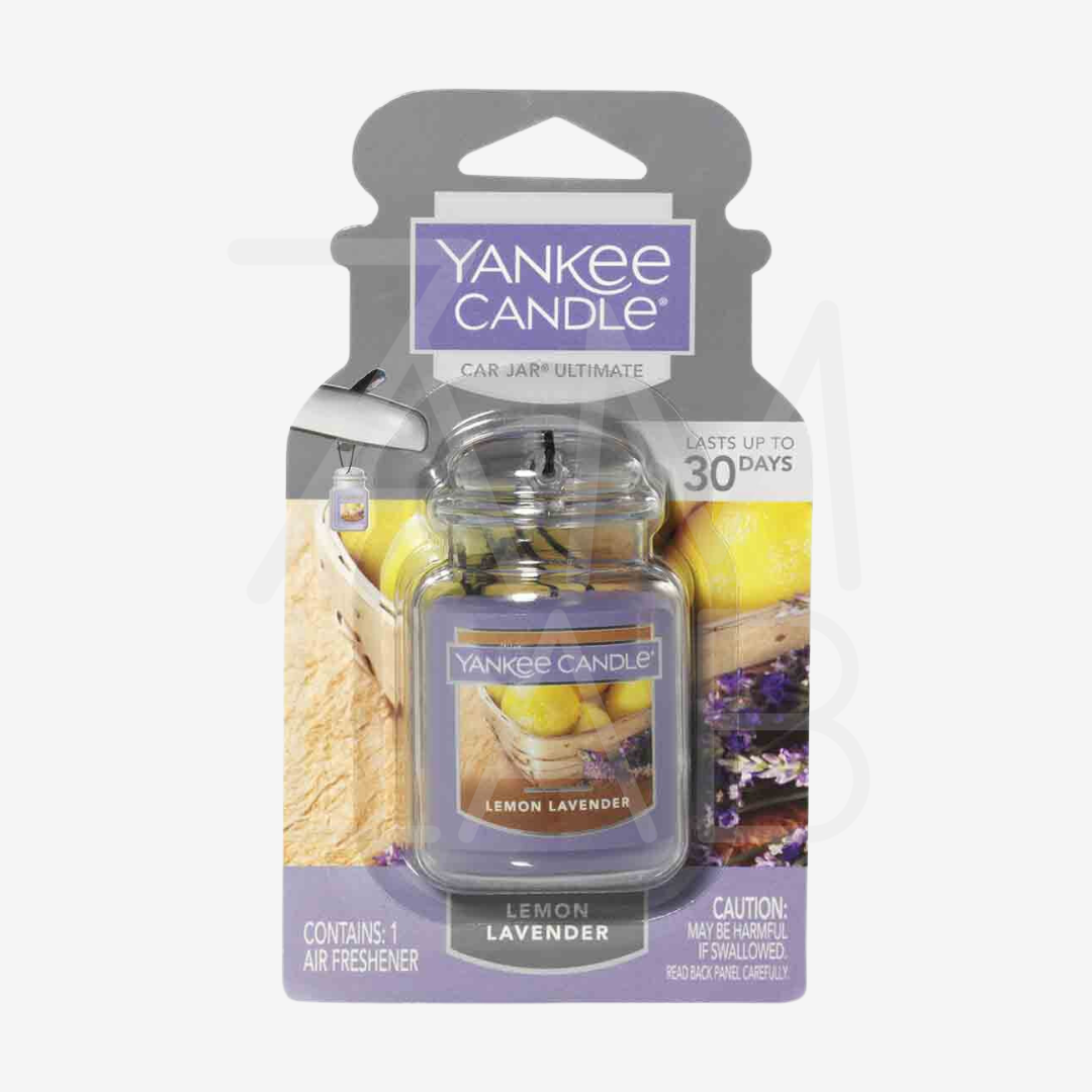 Yankee Candle Car Air Fresheners, Hanging Car Jar® Ultimate Black Cherry  Scented, Neutralizes Odors Up To 30 Days
